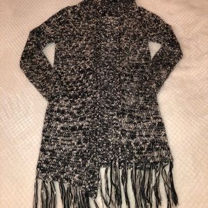 Hooded cardigan!